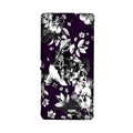 white flowers Case for Sony C3