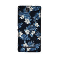 White flowers Blue Background2 Case for Sony C3