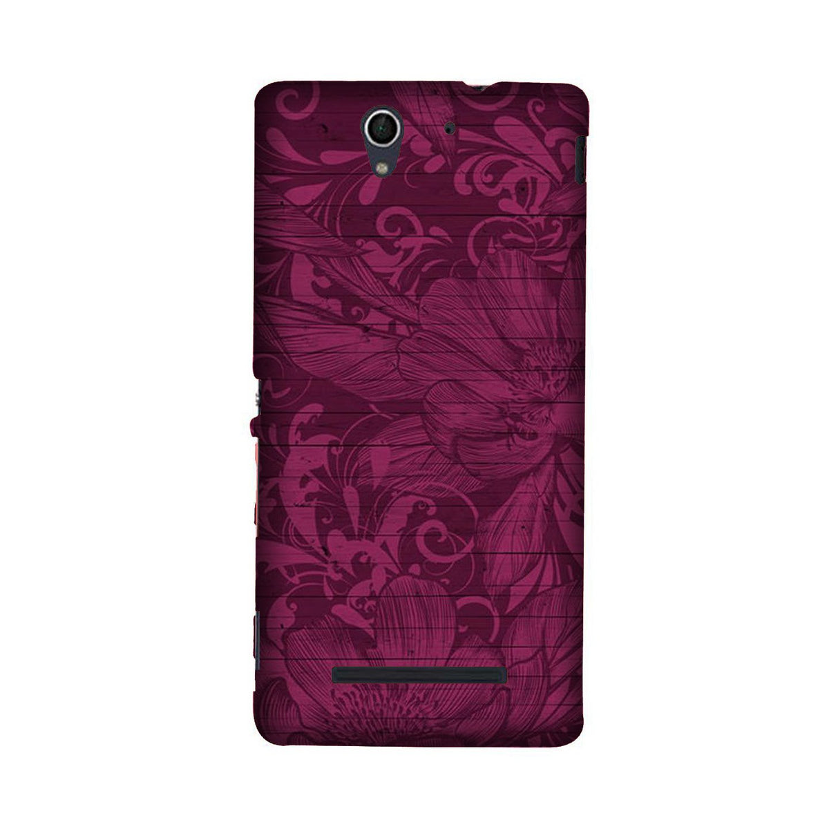 Purple Backround Case for Sony C3