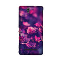 flowers Case for Sony C3