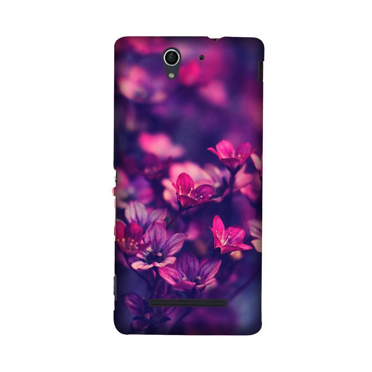 flowers Case for Sony C3