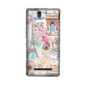 Paris Eiftel Tower Case for Sony C3