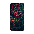 Red Rose Case for Sony C3