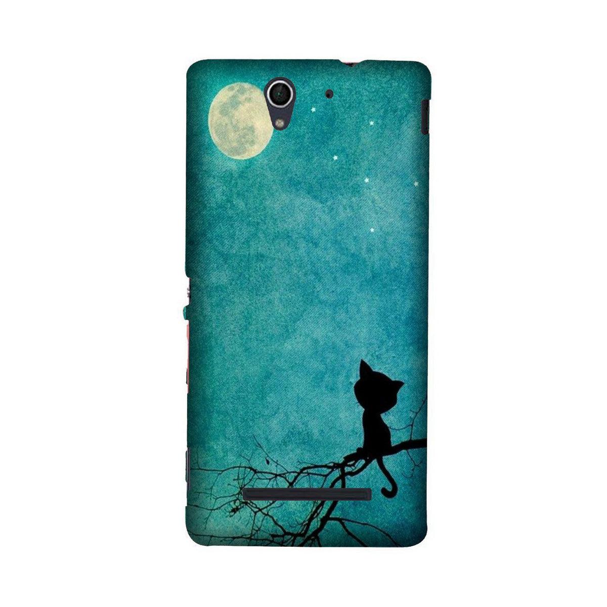 Moon cat Case for Sony C3