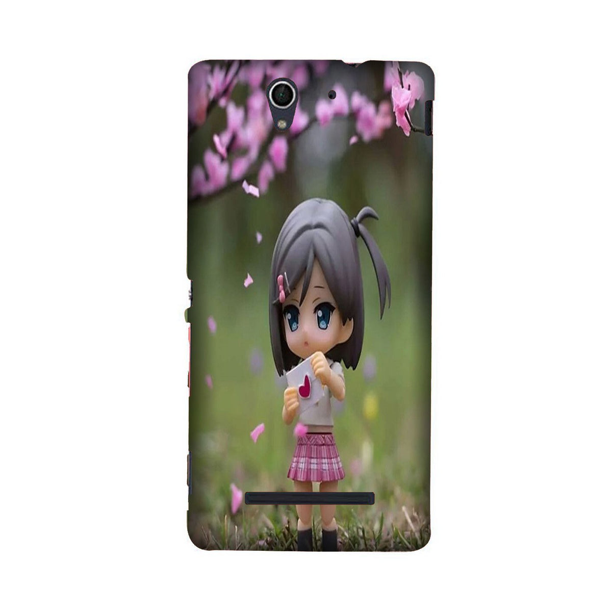 Cute Girl Case for Sony C3