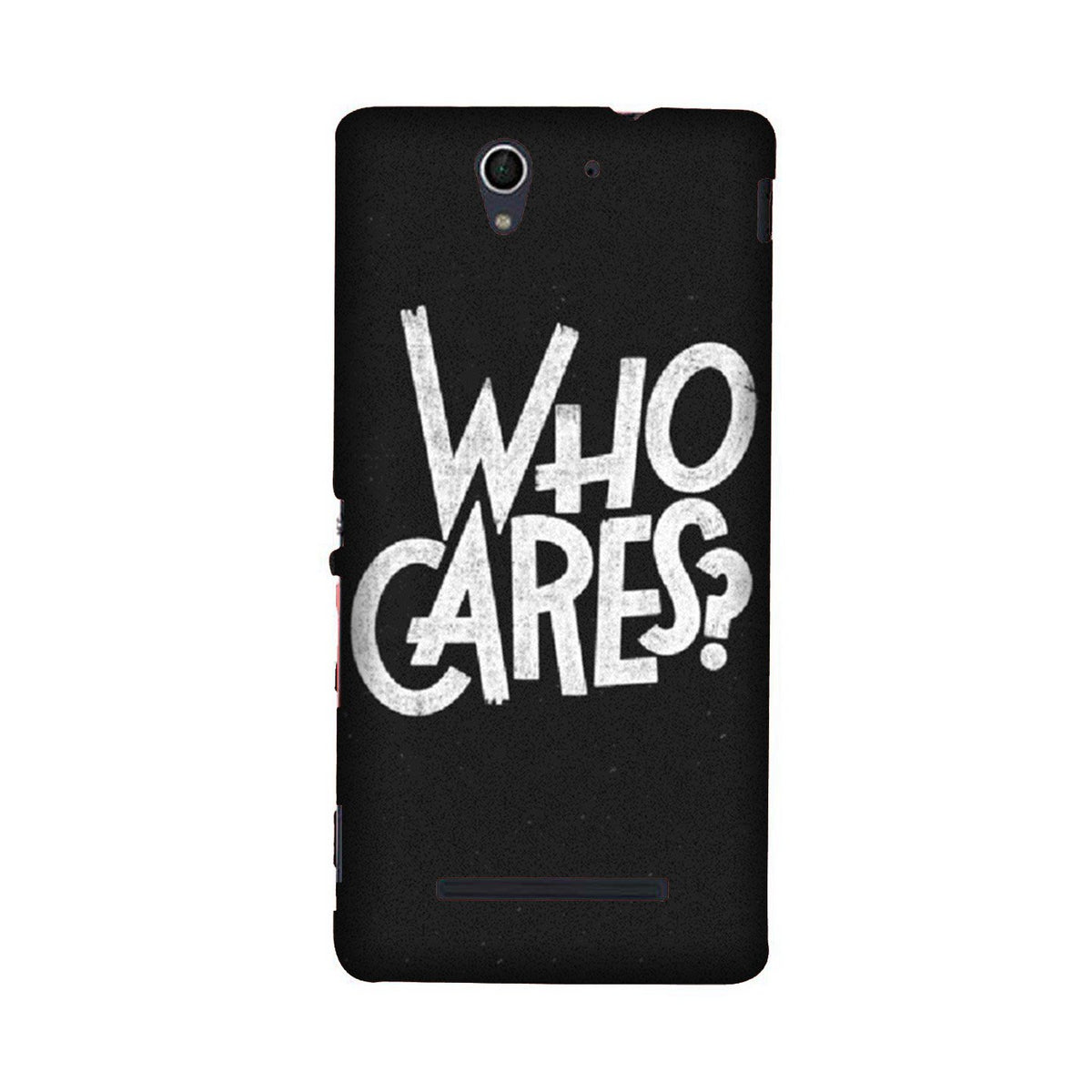 Who Cares Case for Sony C3