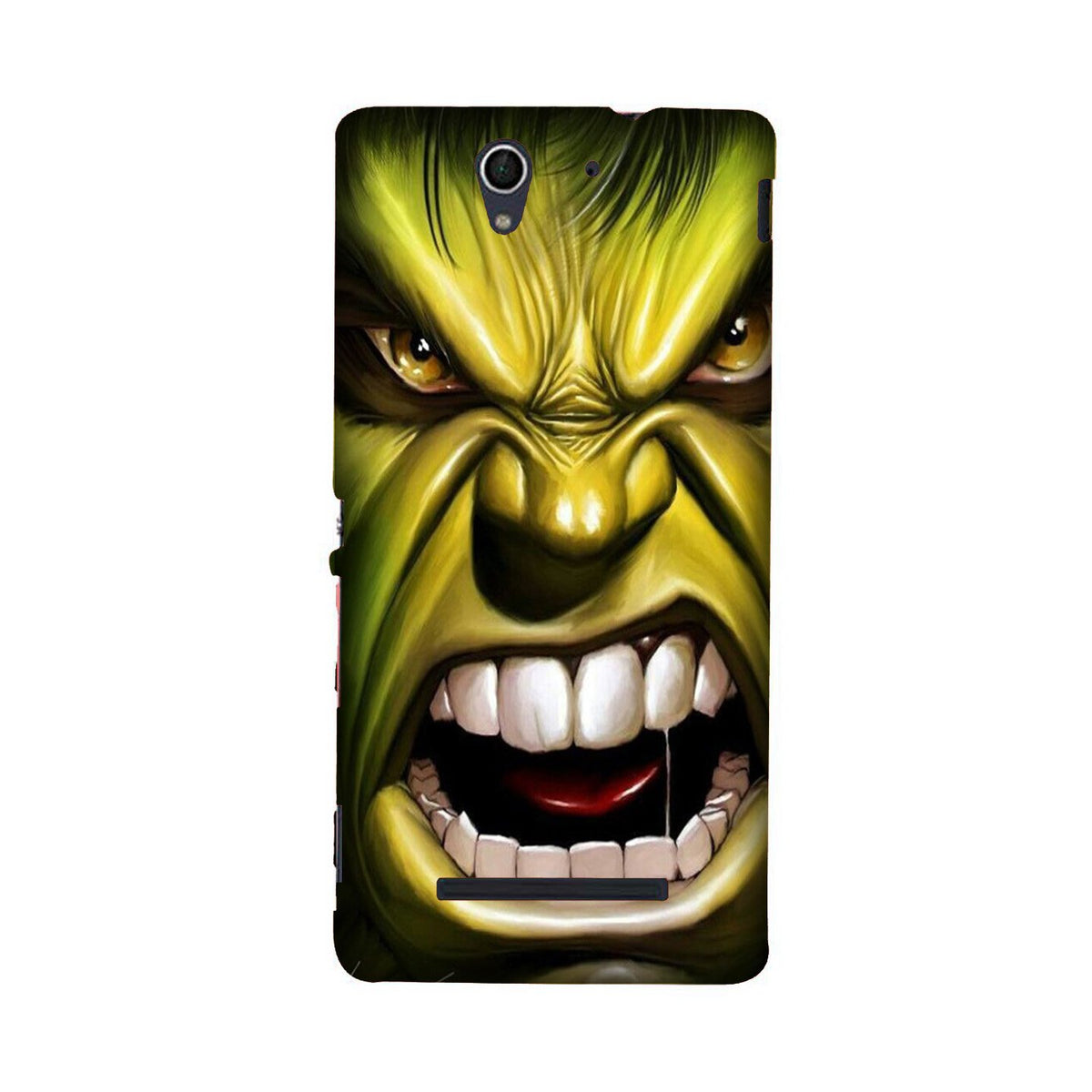 Hulk Superhero Case for Sony C3  (Design - 121)