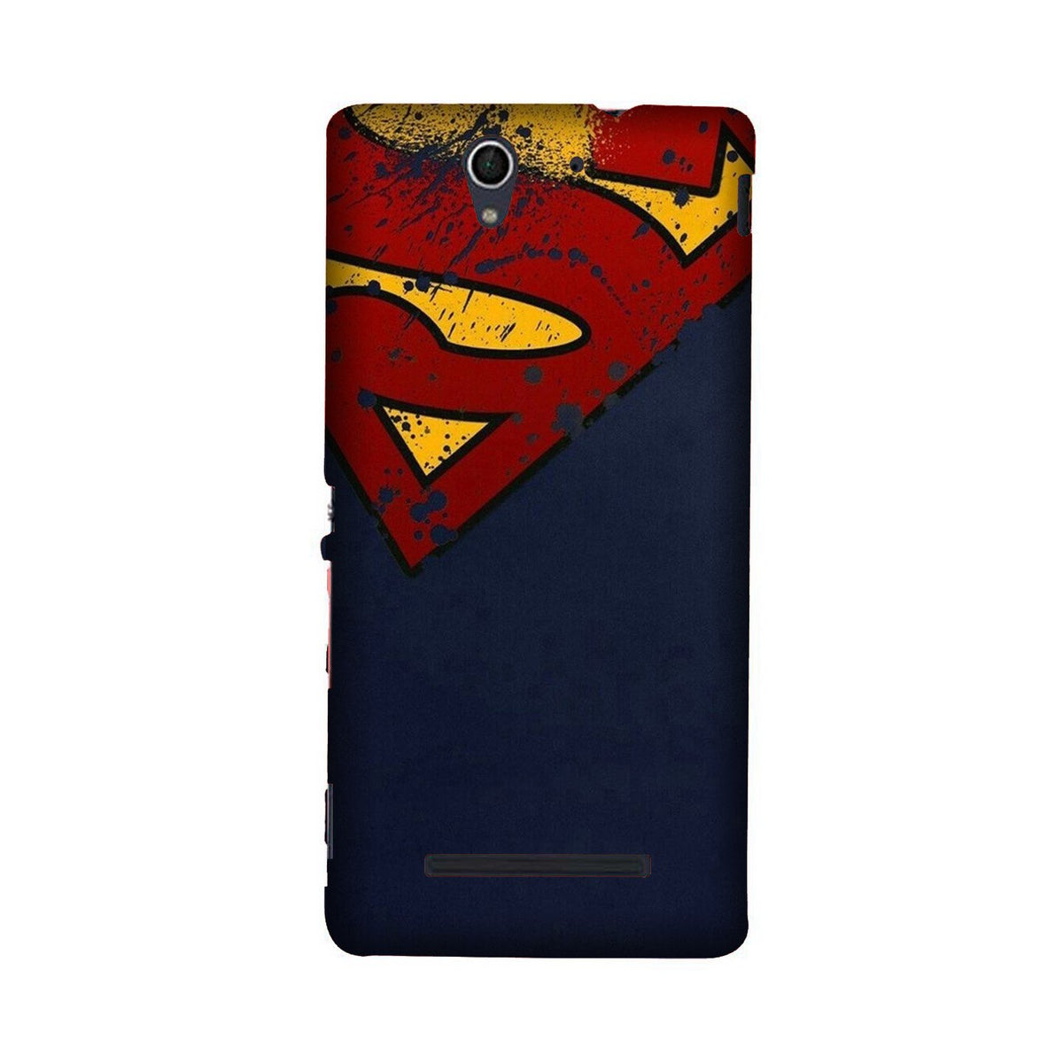 Superman Superhero Case for Sony C3  (Design - 125)