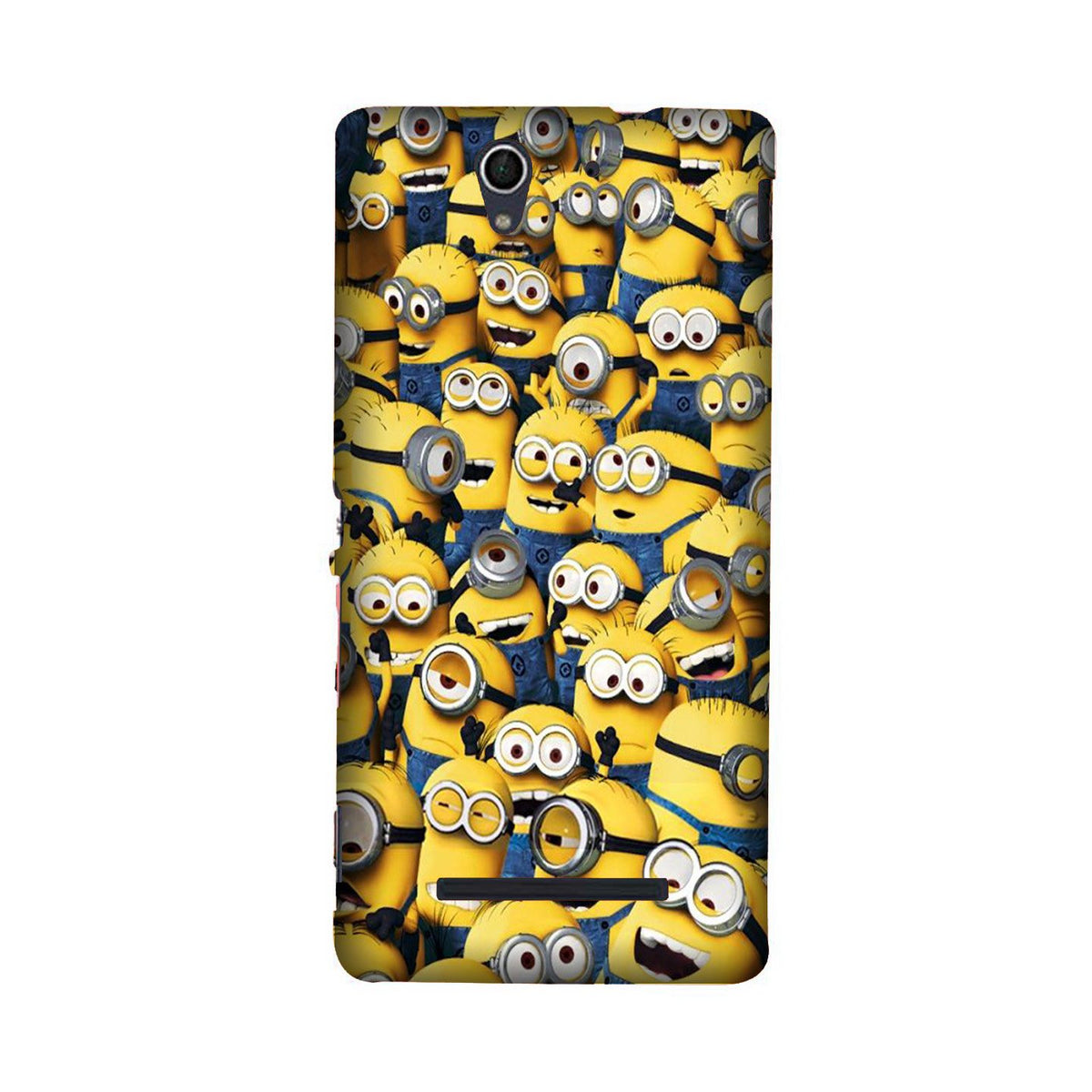 Minions Case for Sony C3  (Design - 126)
