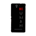 Human Case for Sony C3  (Design - 141)