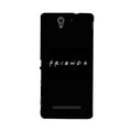 Friends Case for Sony C3  (Design - 143)