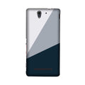 Blue Shade Case for Sony C3 (Design - 182)