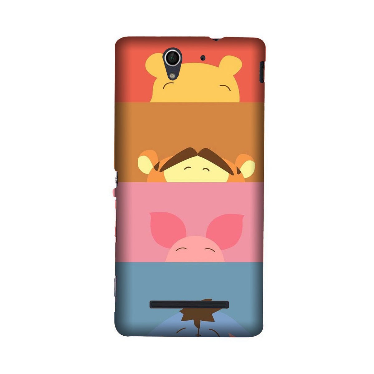 Cartoon Case for Sony C3 (Design - 183)