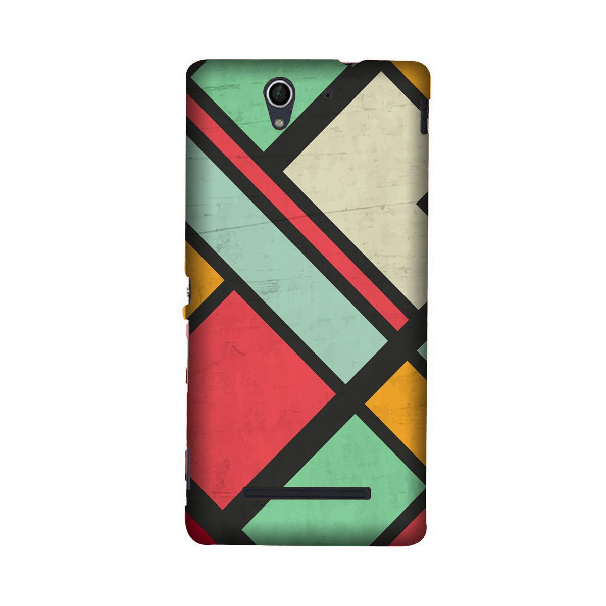 Boxes Case for Sony C3 (Design - 187)
