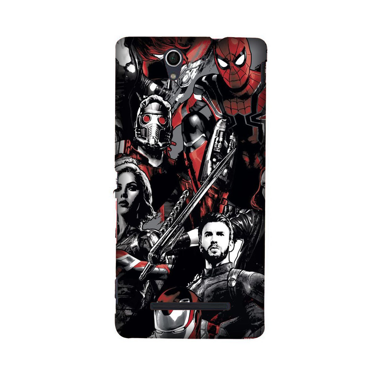 Avengers Case for Sony C3 (Design - 190)