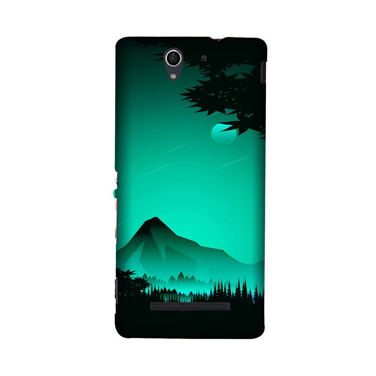 Moon Mountain Case for Sony C3 (Design - 204)