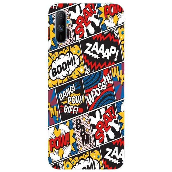 Boom Mobile Back Case for Realme C3  (Design - 302)