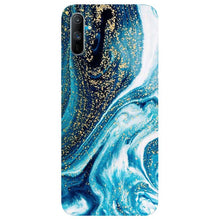 Marble Texture Mobile Back Case for Realme C3  (Design - 308)
