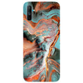 Marble Texture Mobile Back Case for Realme C3  (Design - 309)