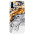 Marble Texture Mobile Back Case for Realme C3  (Design - 310)