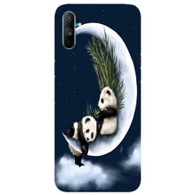 Panda Moon Mobile Back Case for Realme C3  (Design - 318)