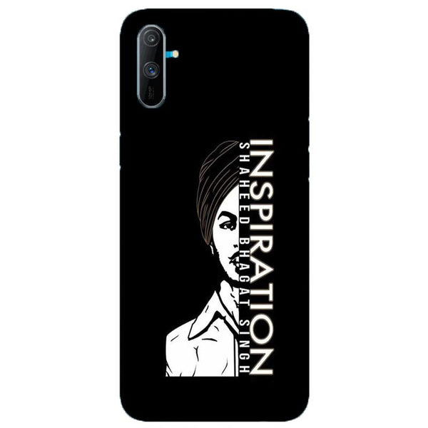 Bhagat Singh Mobile Back Case for Realme C3  (Design - 329)
