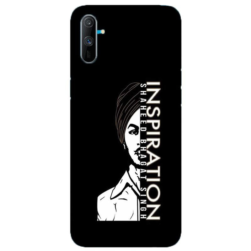 Bhagat Singh Mobile Back Case for Realme C3  (Design - 329)