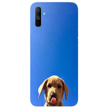 Dog Mobile Back Case for Realme C3  (Design - 332)