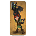 Dragon Mobile Back Case for Realme C3  (Design - 336)