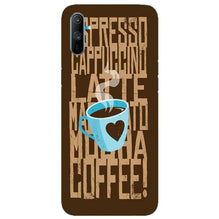 Love Coffee Mobile Back Case for Realme C3  (Design - 351)