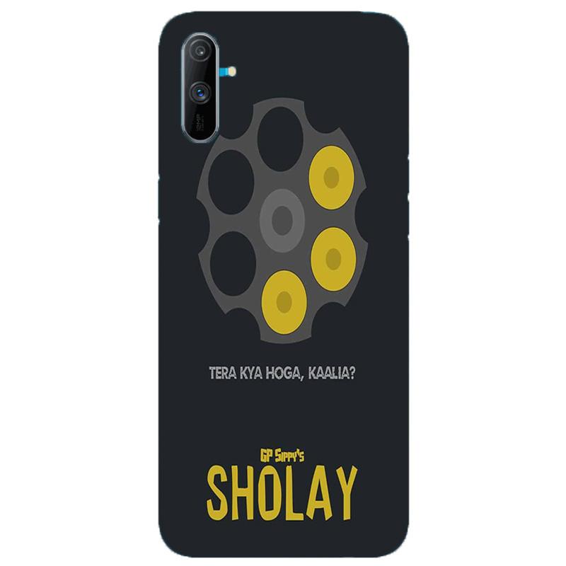 Sholay Mobile Back Case for Realme C3  (Design - 356)