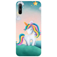 Unicorn Mobile Back Case for Realme C3  (Design - 366)