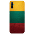 Color Pattern Mobile Back Case for Realme C3  (Design - 374)