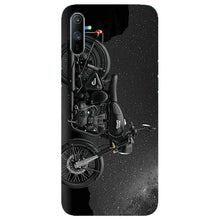 Royal Enfield Mobile Back Case for Realme C3  (Design - 381)