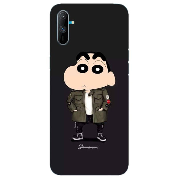 Shin Chan Mobile Back Case for Realme C3  (Design - 391)