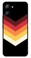 MultiColor Arrow Metal Mobile Case for Realme C33   (Design No -04)