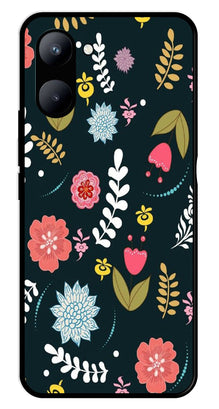 Floral Pattern2 Metal Mobile Case for Realme C33