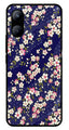 Flower Design Metal Mobile Case for Realme C33   (Design No -25)