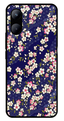 Flower Design Metal Mobile Case for Realme C33