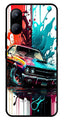 Vintage Car Metal Mobile Case for Realme C33   (Design No -29)