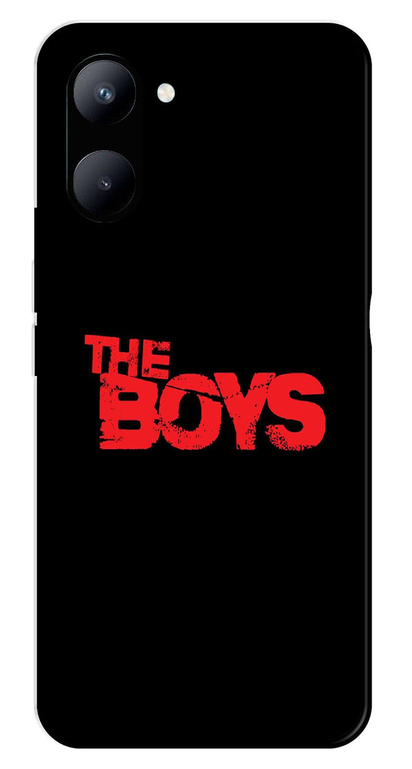 The Boys Metal Mobile Case for Realme C33   (Design No -44)
