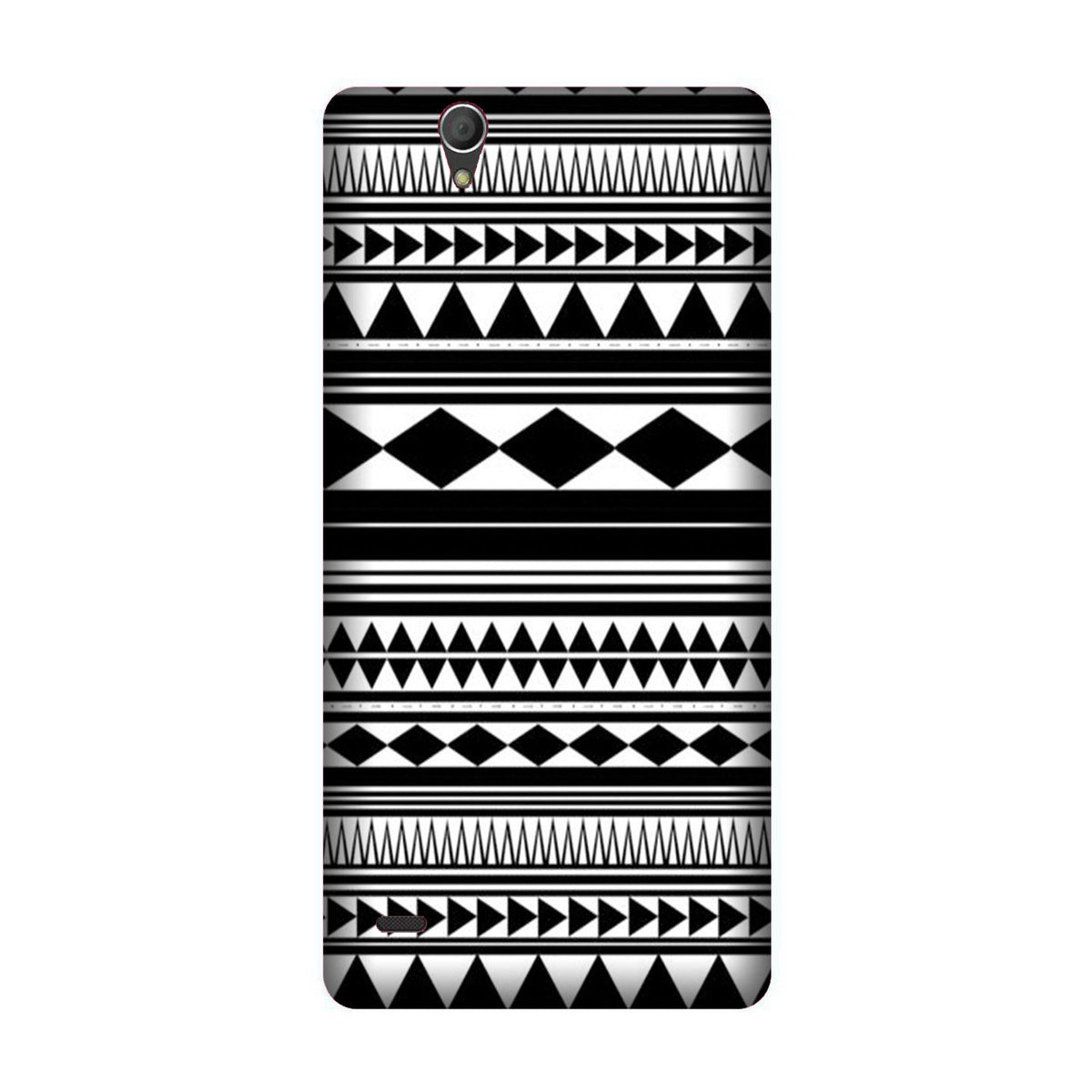 Black white Pattern Case for Sony C4