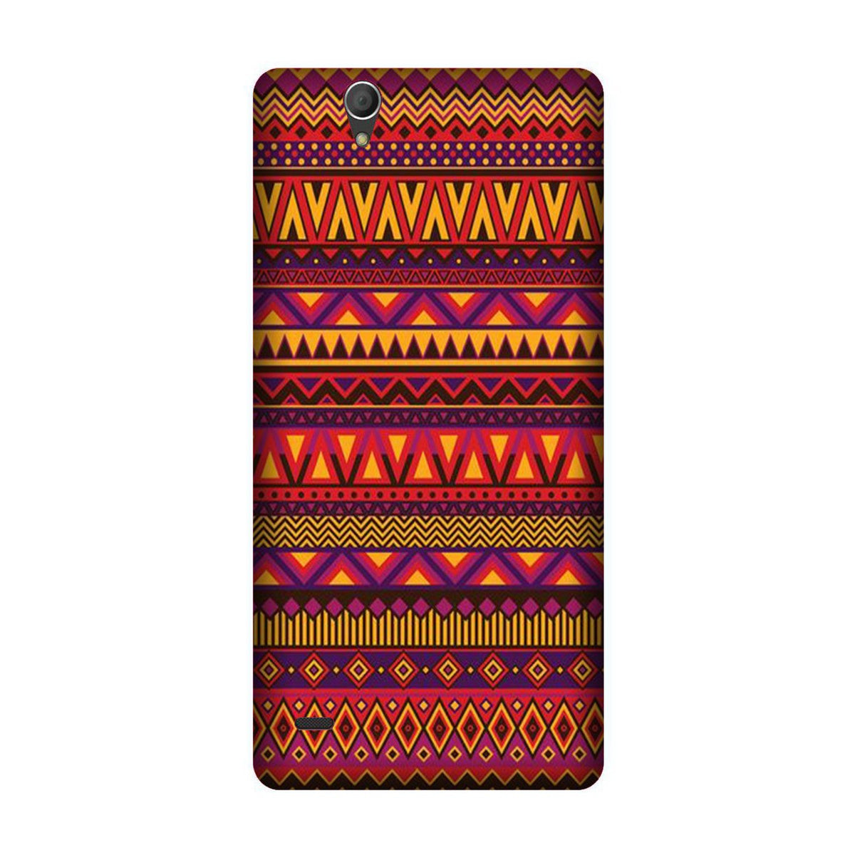 Zigzag line pattern2 Case for Sony C4