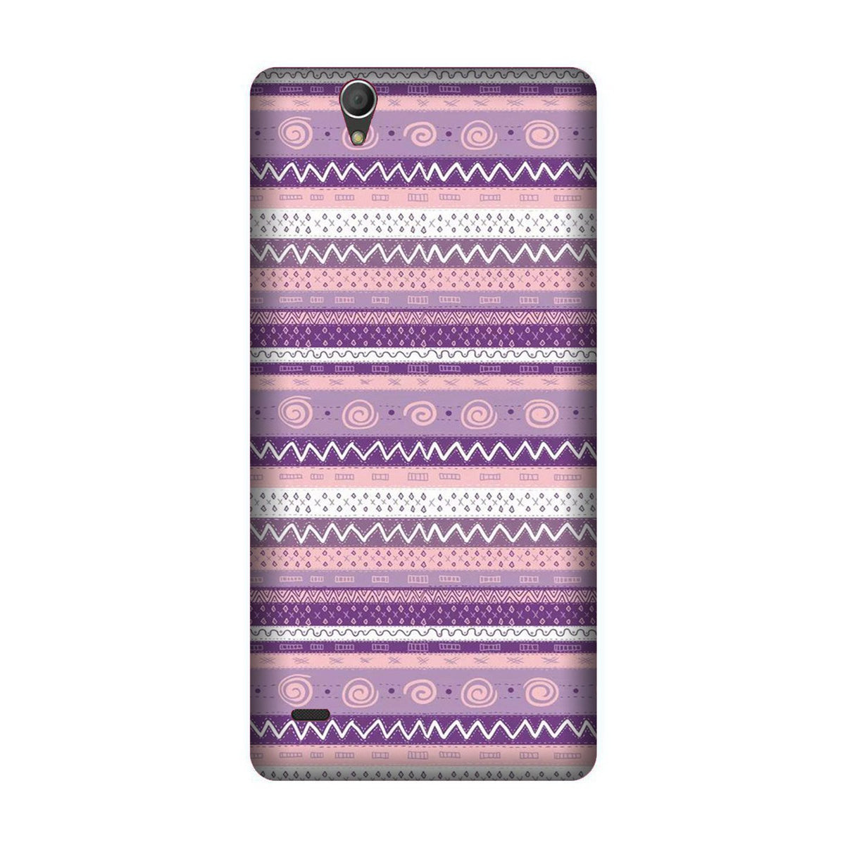 Zigzag line pattern3 Case for Sony C4