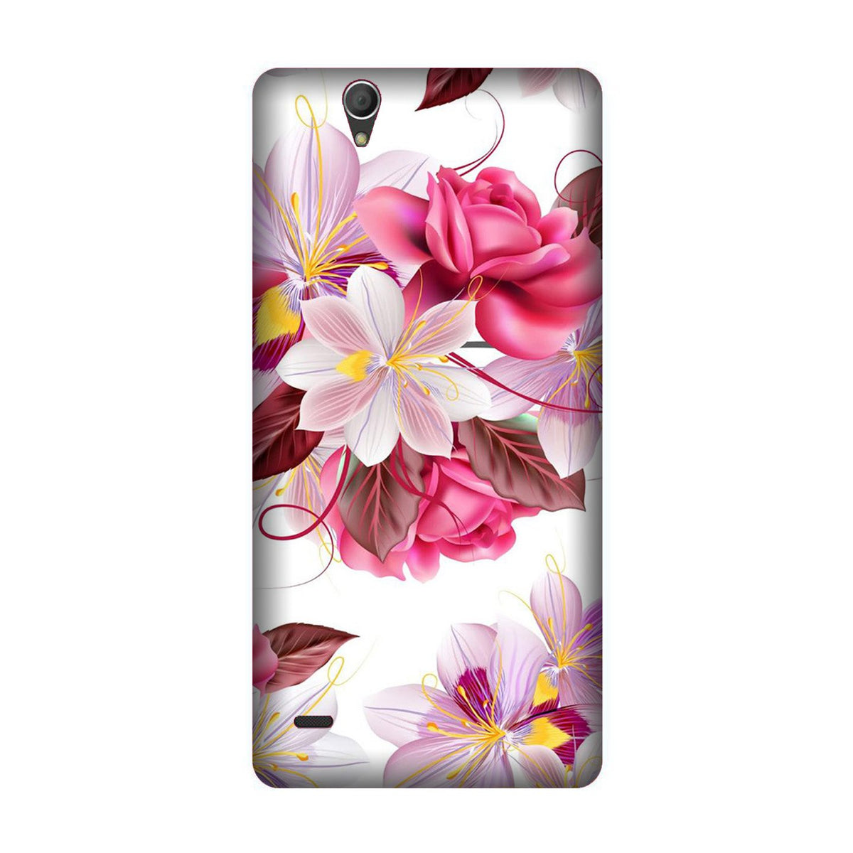 Beautiful flowers Case for Sony C4