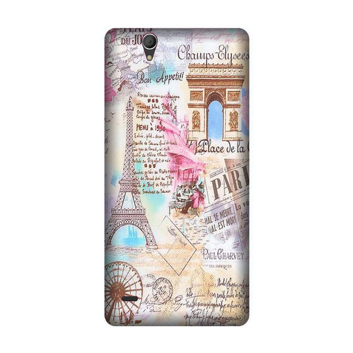 Paris Eiftel Tower Case for Sony C4