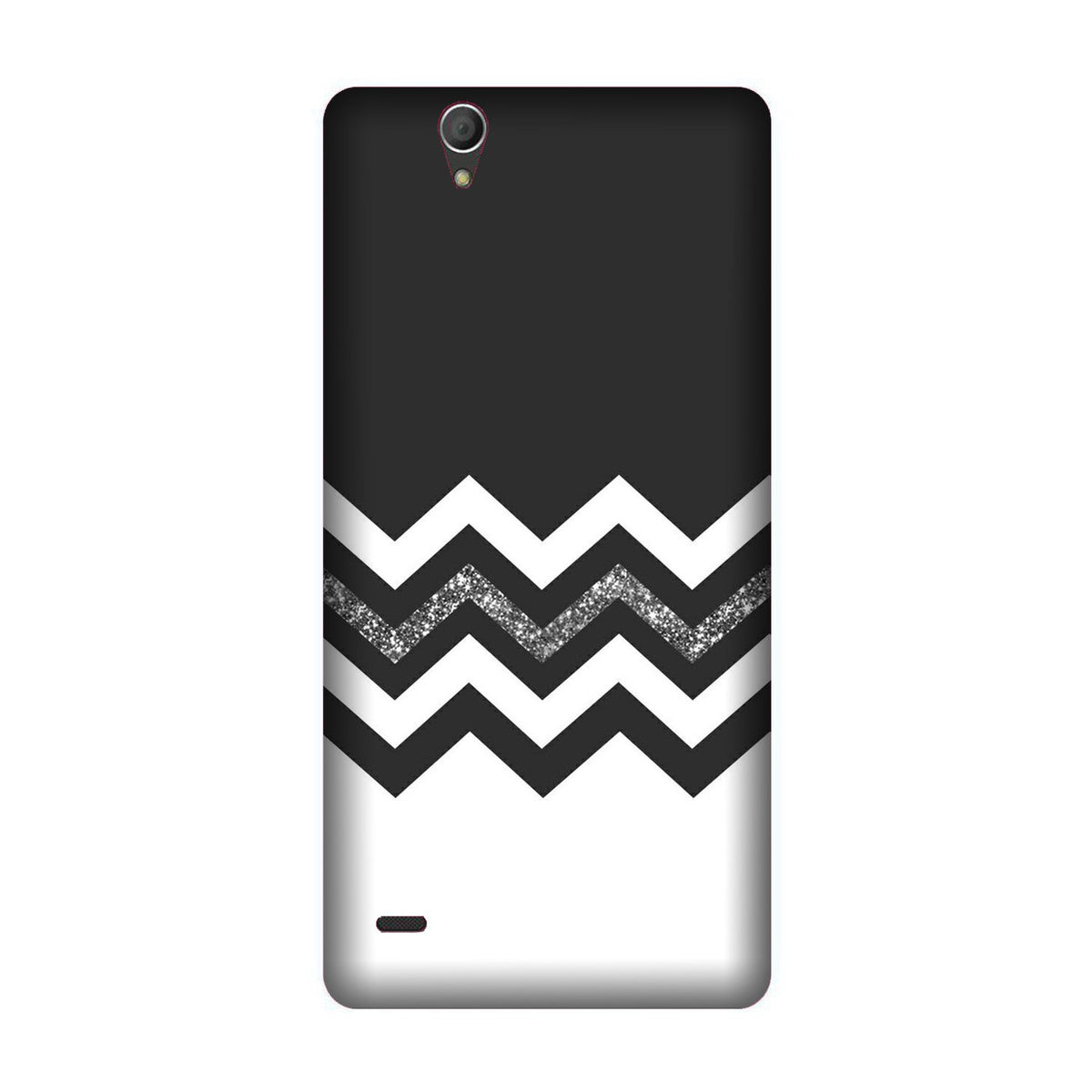 Black white Pattern2Case for Sony C4