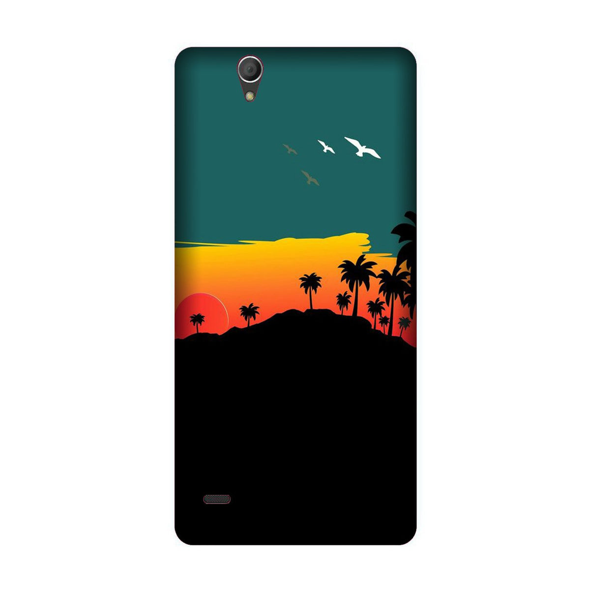 Sky Trees Case for Sony C4 (Design - 191)