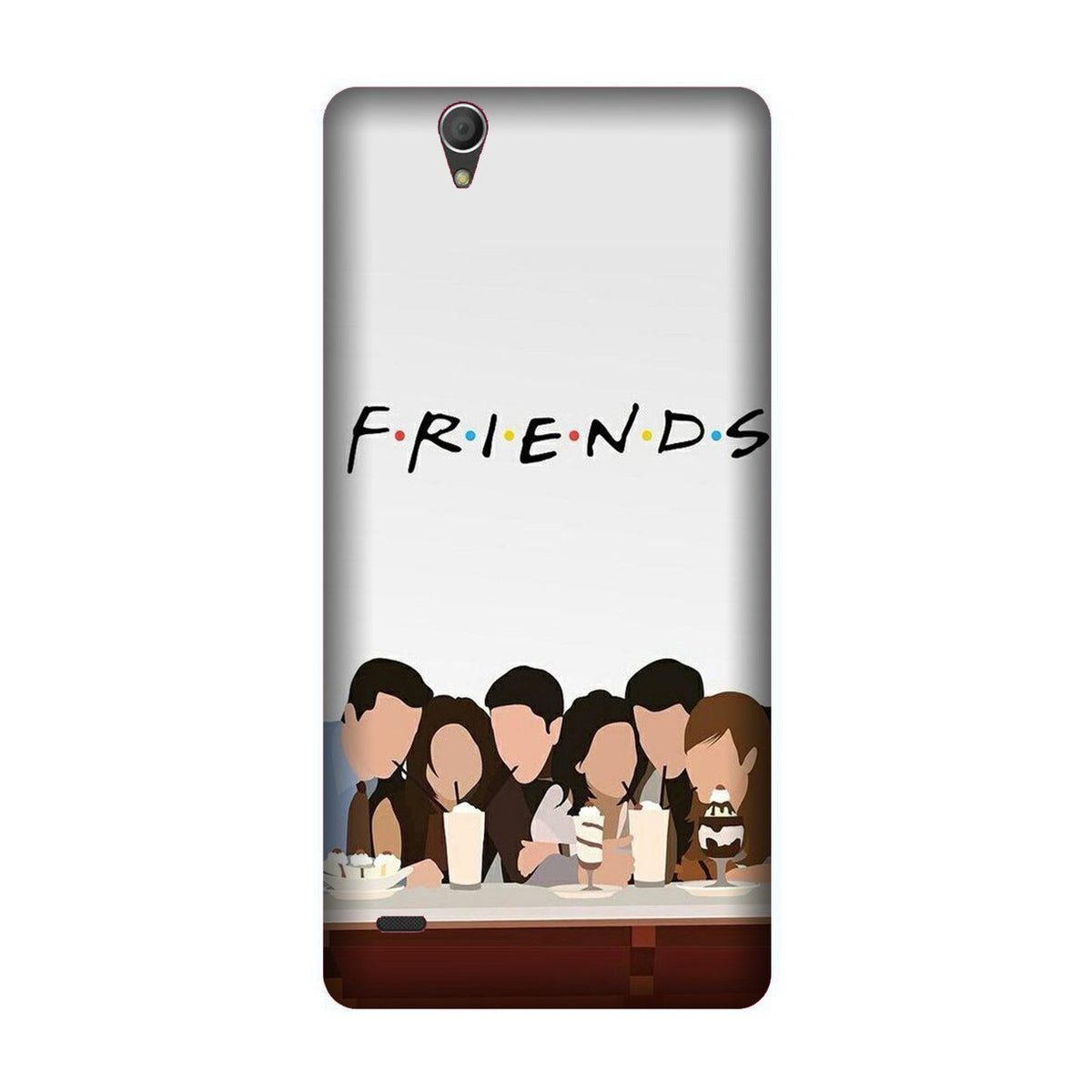 Friends Case for Sony C4 (Design - 200)