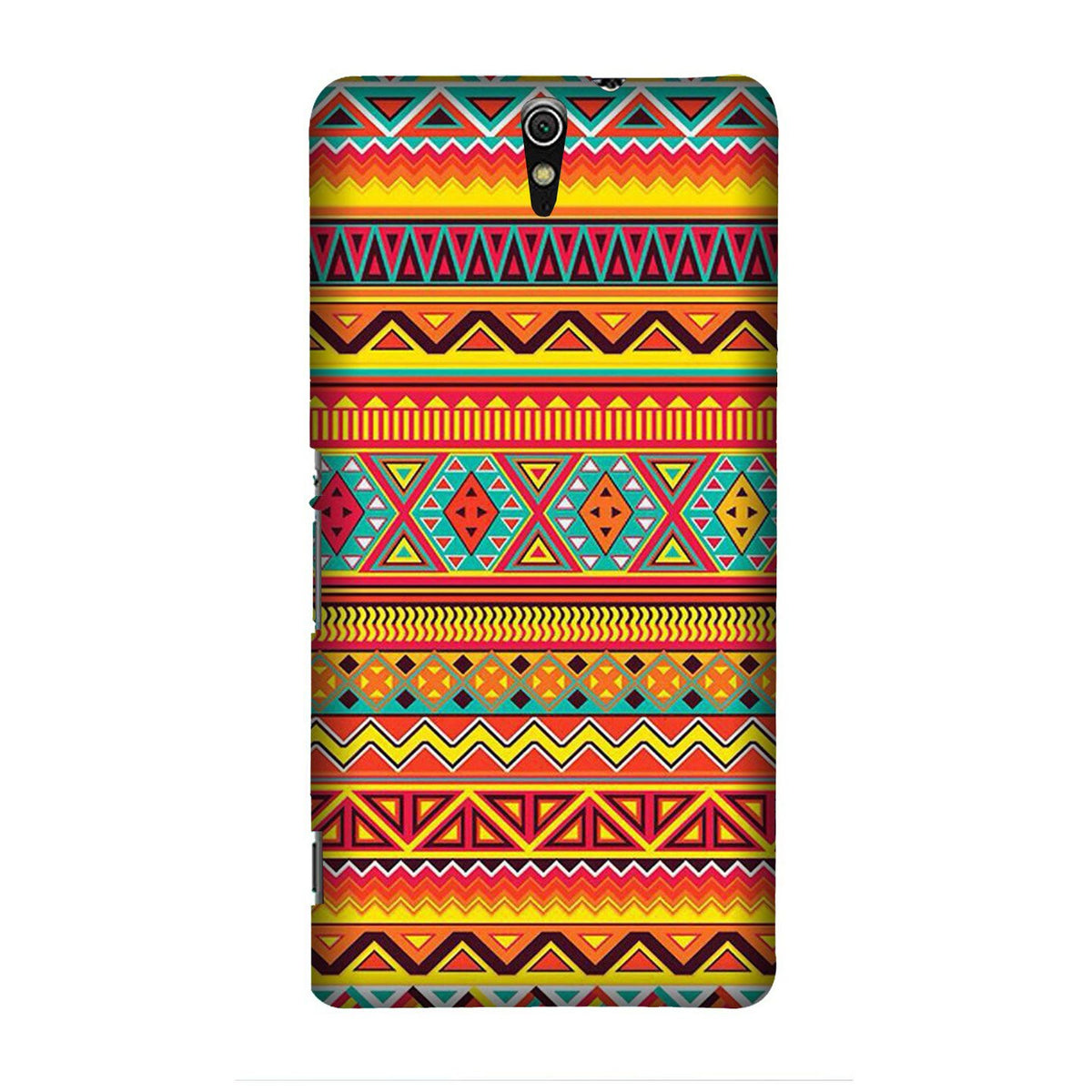 Zigzag line pattern Case for Sony C5